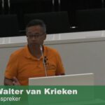 Walter van Krieken als inspreker bij de gemeenteraad